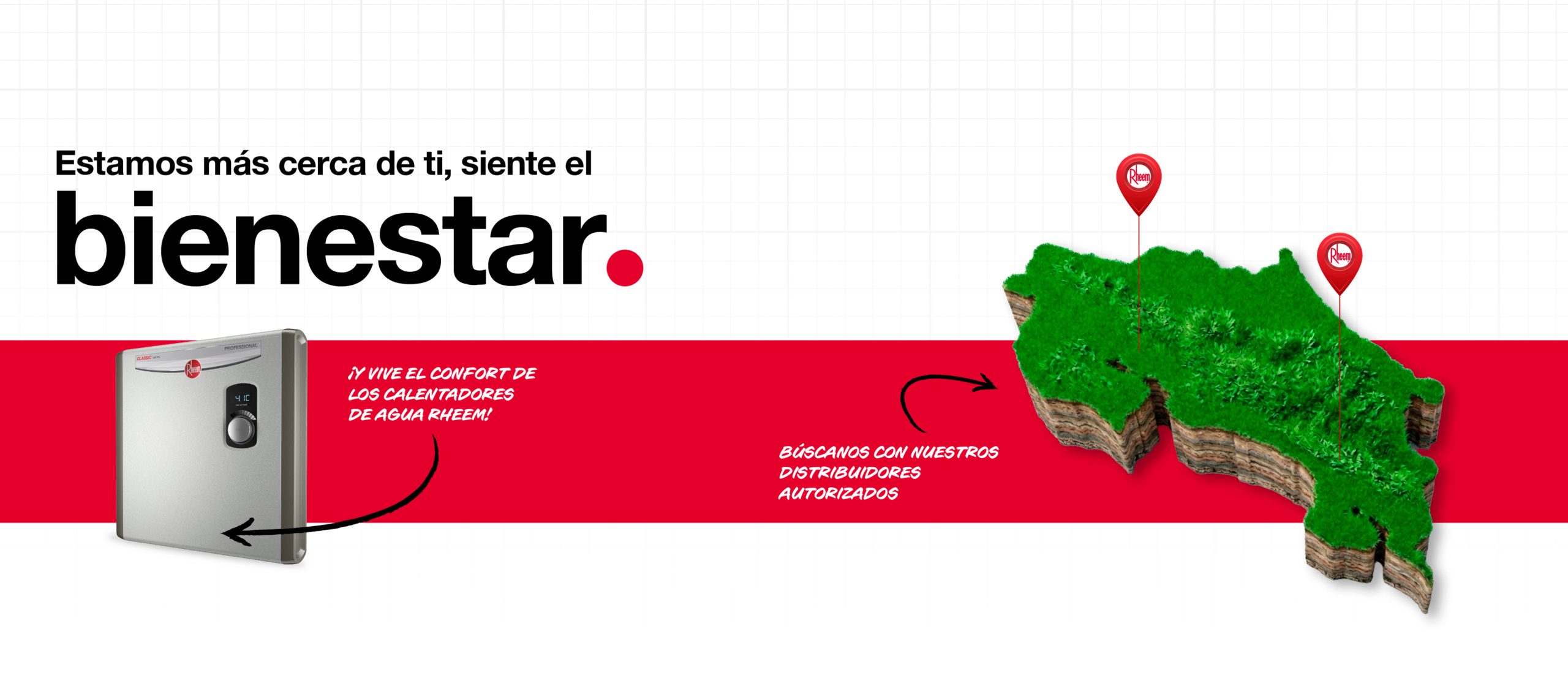 Rheem Bienestar Disfruta de la seguridad y confianza de los calentadores Rheem